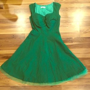 Vintage style Green Party Dress!